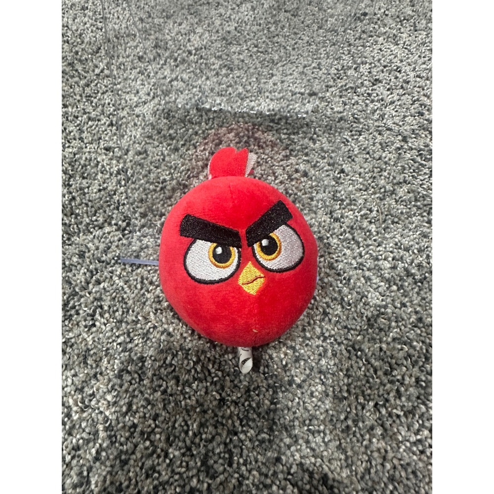 Angry Birds Red Bird Plush Burger King 2021 Rovio Collectible Toy